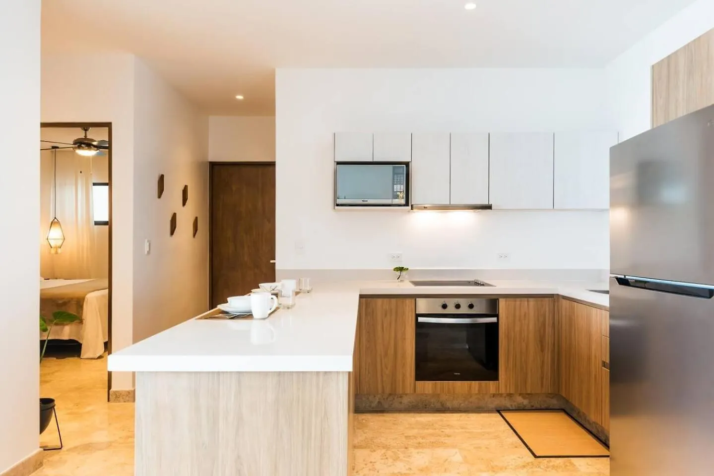 2Br Apartment In Top Floor, High Speed Wifi Ipana Playa del Carmen