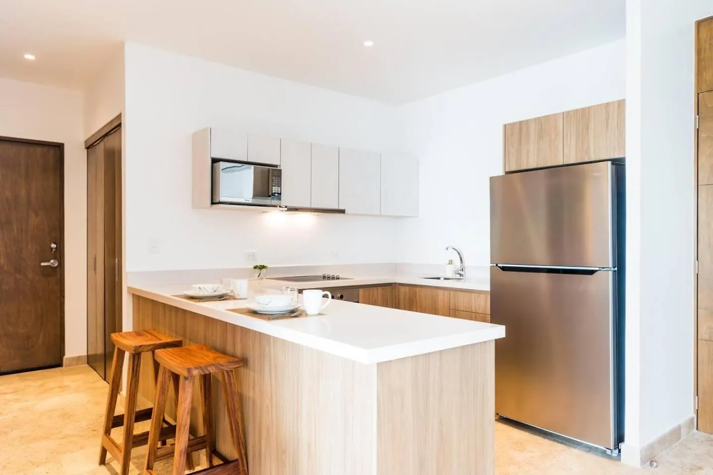 2Br Apartment In Top Floor, High Speed Wifi Ipana Playa del Carmen Mexico