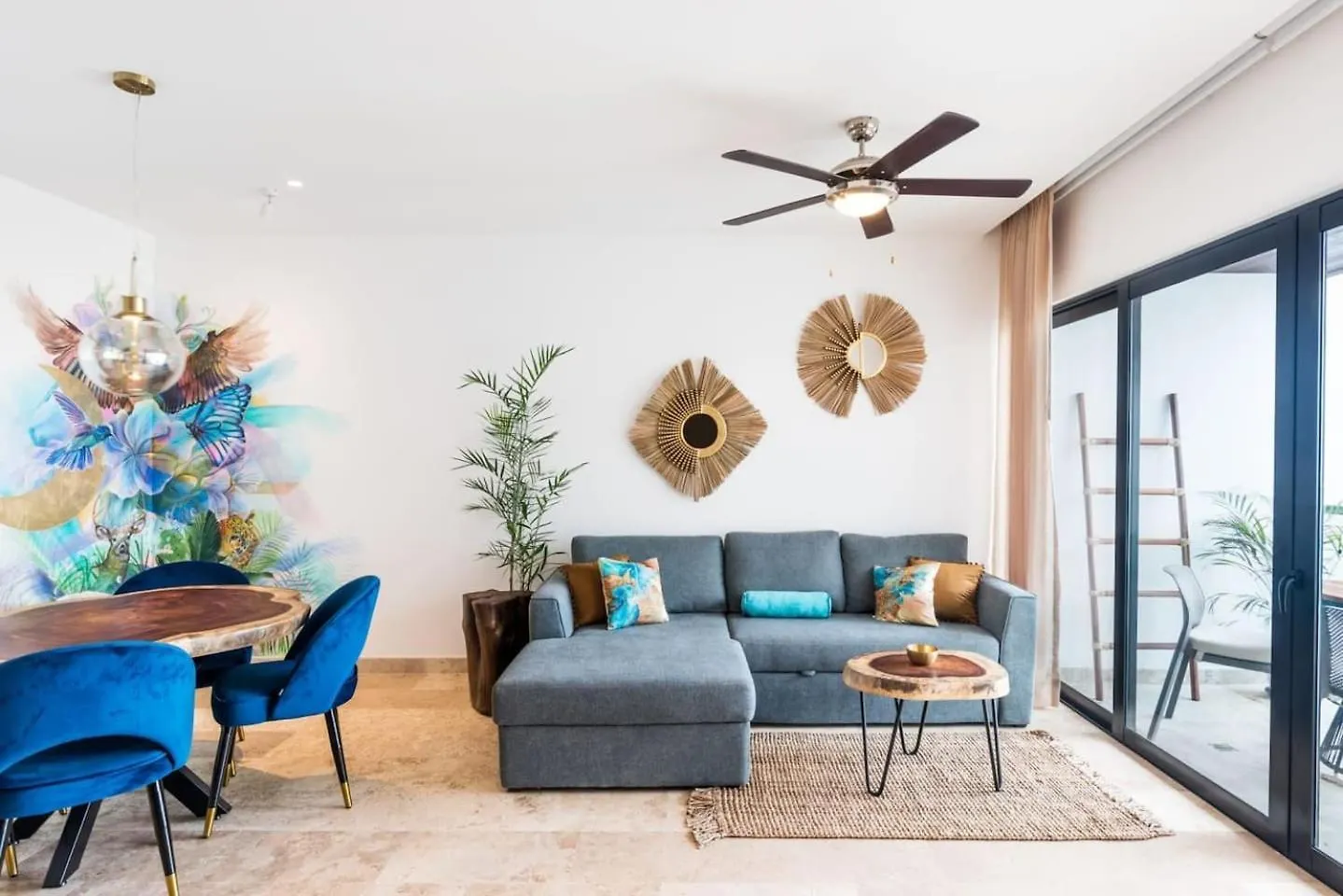 2Br Apartment In Top Floor, High Speed Wifi Ipana Playa del Carmen